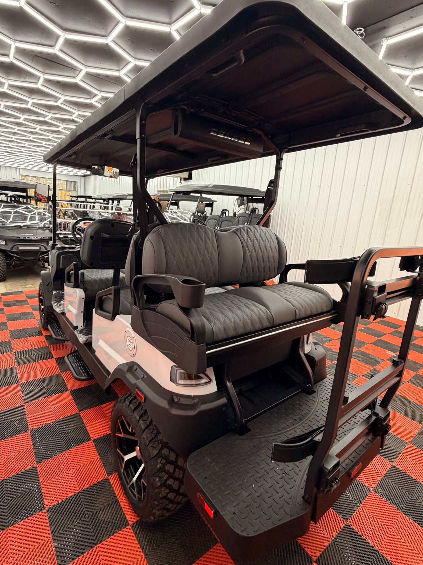 2025 Denago Rover XL6 Passenger Golf Cart Lithium White  (36 0% Financing Available)
