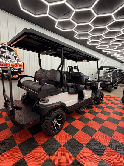 2025 Denago Rover XL6 Passenger Golf Cart Lithium White  (36 0% Financing Available)