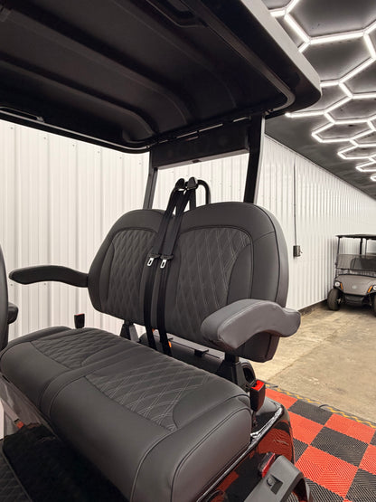 2025 Denago Rover XXL 6 Passenger Golf Cart Lithium BLACK (36m 0% Financing Available)