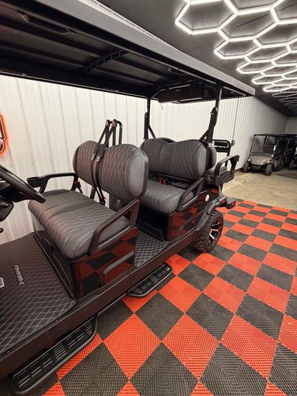2025 Denago Rover XL6 Passenger Golf Cart Lithium BLACK (36 0% Financing Available)