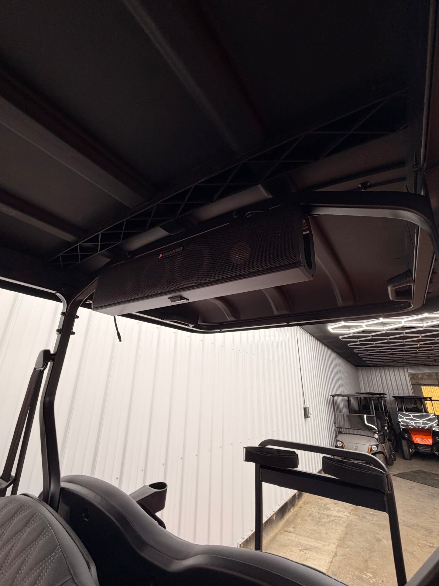 2025 Denago Rover XL6 Passenger Golf Cart Lithium BLACK (36 0% Financing Available)