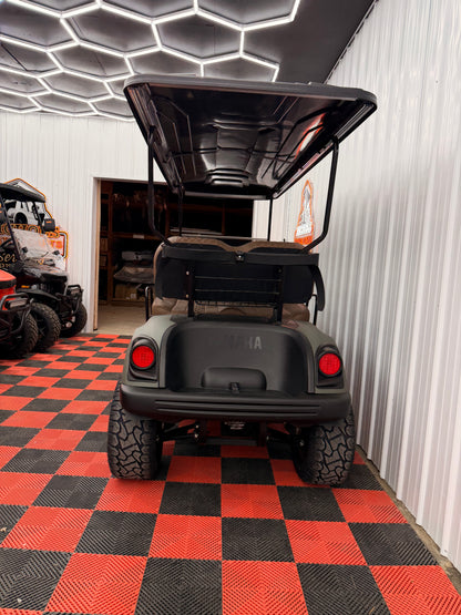 Yamaha Gas EFI QT PTV 4 Passenger Military Matte Green(Luxury,Lifted & Loaded)Forward Facing