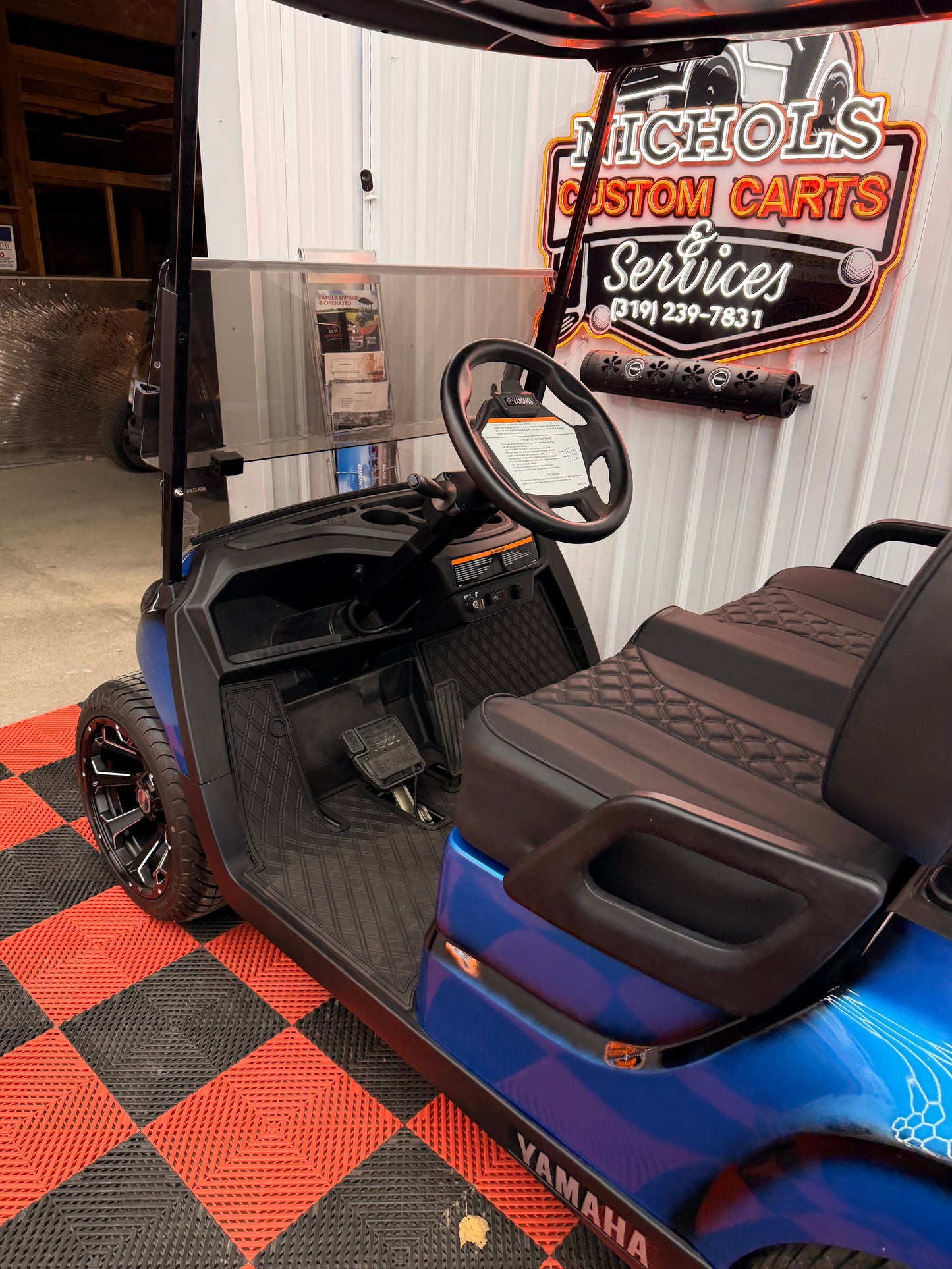 Yamaha Gas EFI QT (Street Legal Kit & Luxury Seat) Custom