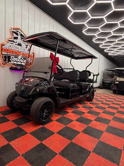 Yamaha Gas EFI QT PTV 6 Passenger Golf Cart