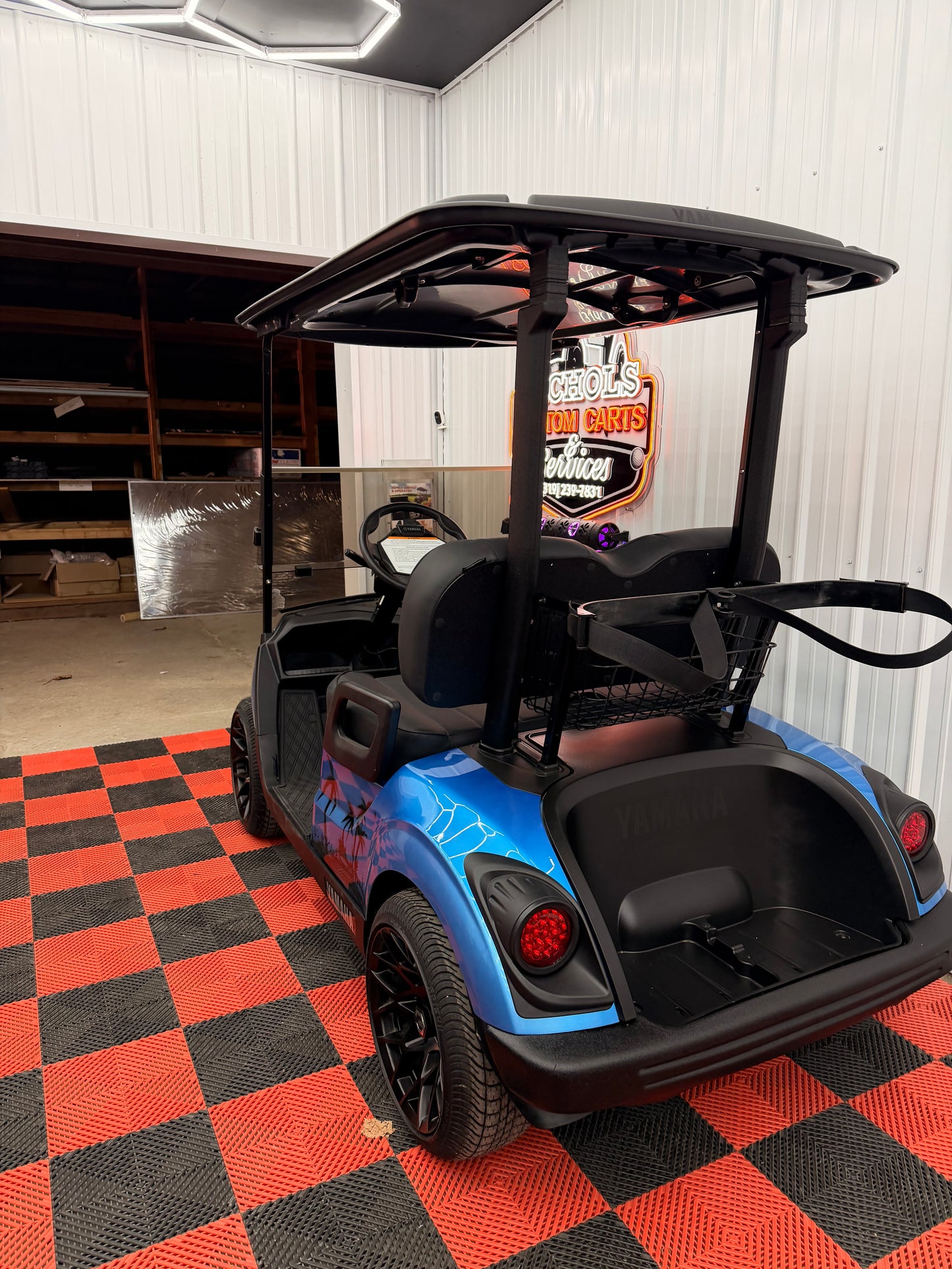 Yamaha Gas EFI 5 O’Clock Somewhere Golf Cart