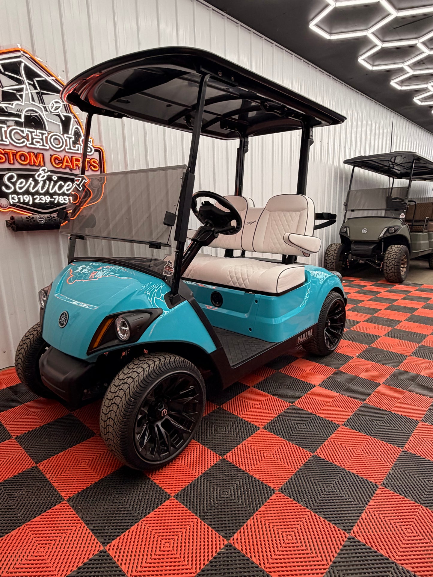 2022 Yamaha AC Lithium Golf Cart(Luxury Seat, High Speed & Street Legal Kit)