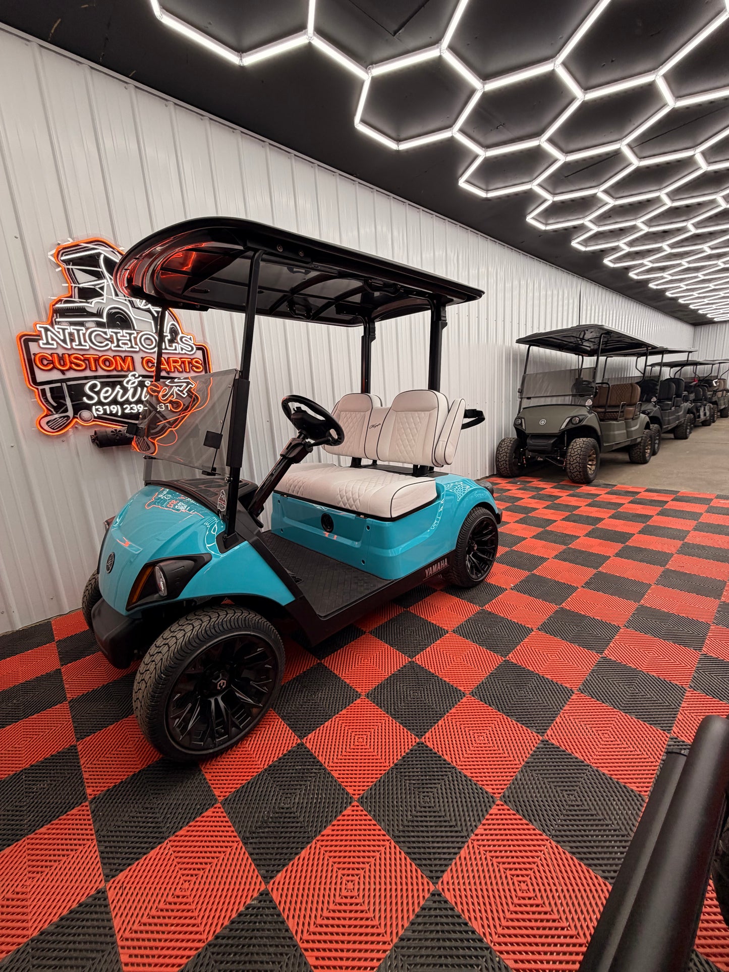 2022 Yamaha AC Lithium Golf Cart(Luxury Seat, High Speed & Street Legal Kit)