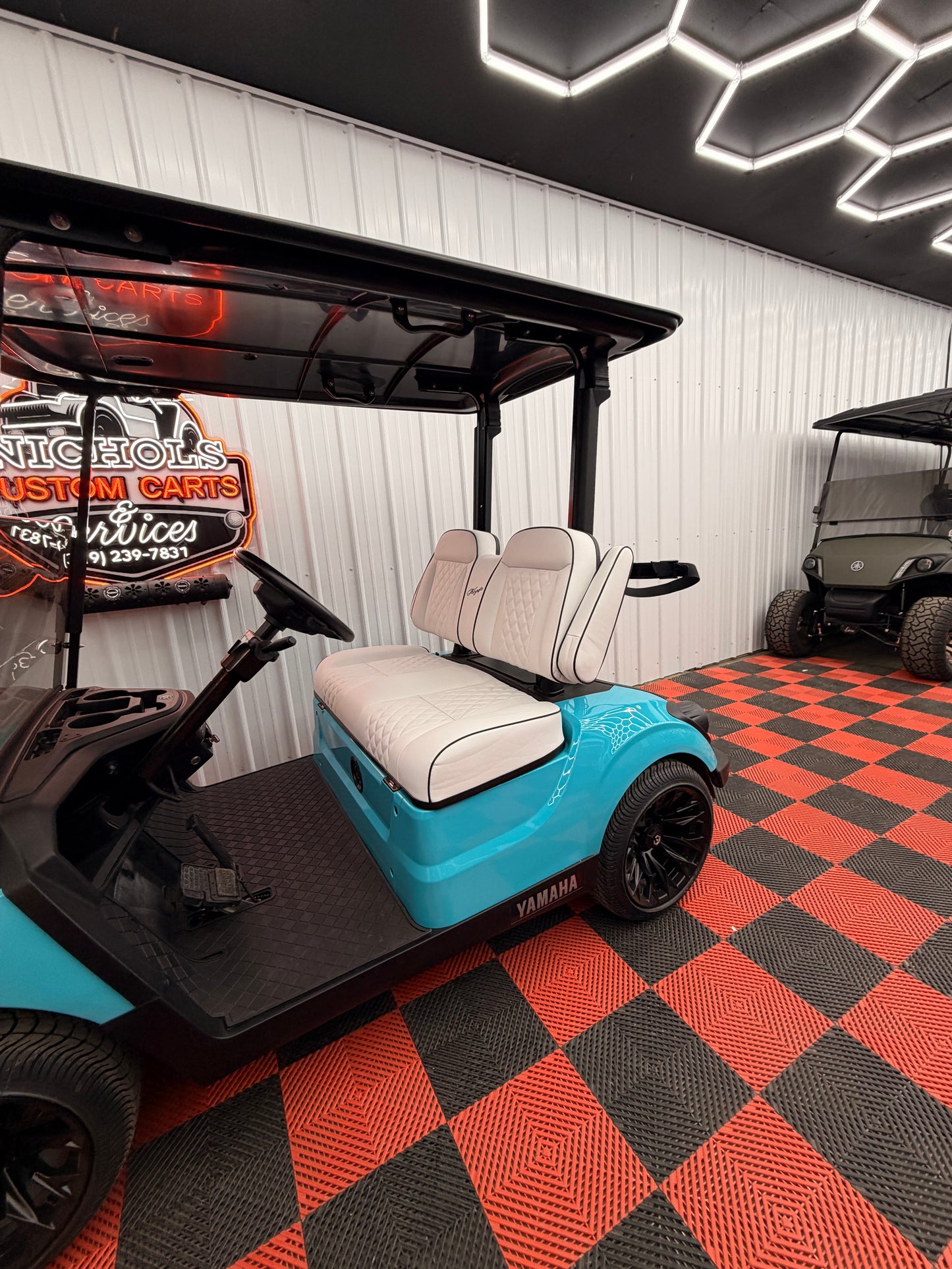 2022 Yamaha AC Lithium Golf Cart(Luxury Seat, High Speed & Street Legal Kit)