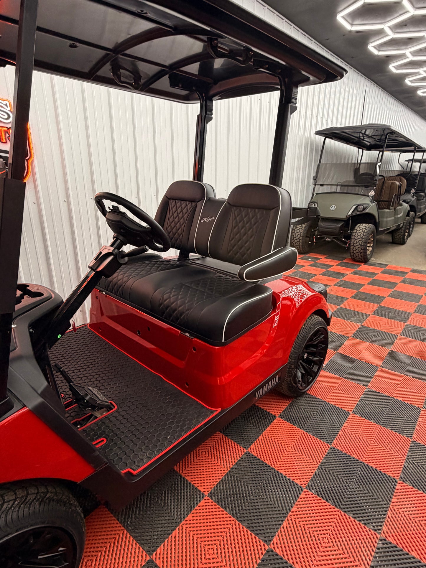 2022 Yamaha AC Lithium Golf Cart(Luxury Seat, High Speed & Street Legal Kit)