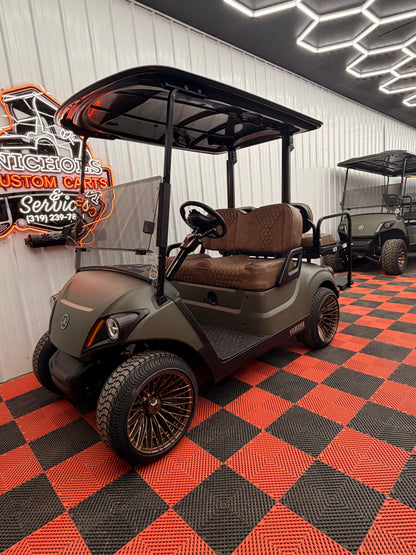 2022 Yamaha Gas EFI QT(4 Passenger, Luxury & Street Legal Kit)