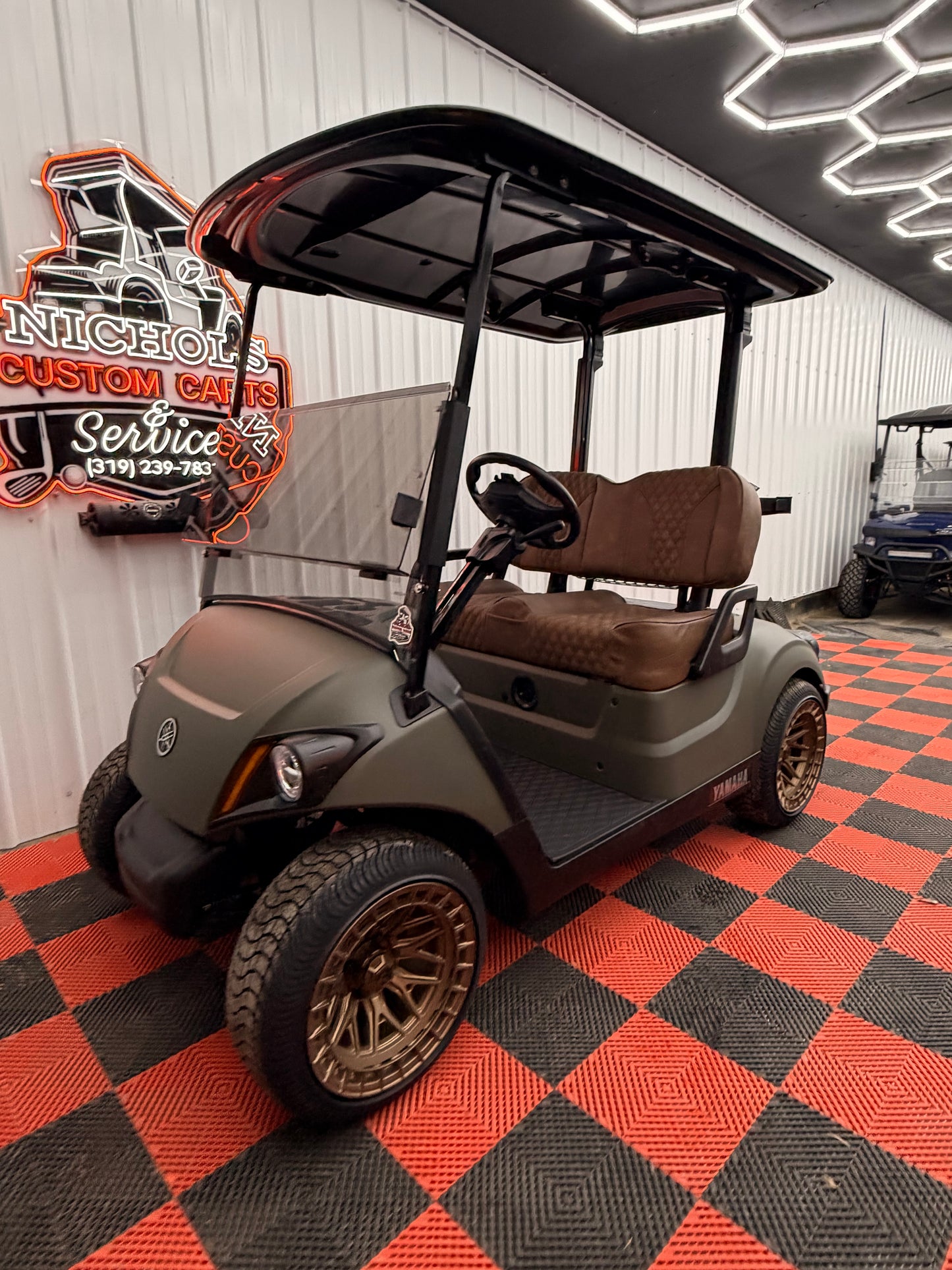 2022 Yamaha AC Lithium Military Matte Green