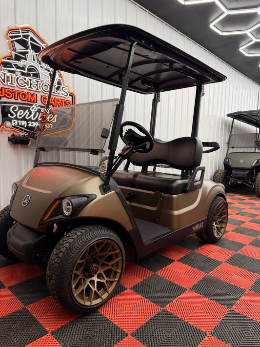 2022 Yamaha Gas EFI(Matte Gold & Street Legal Kit)