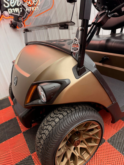 2022 Yamaha Gas EFI(Matte Gold & Street Legal Kit)
