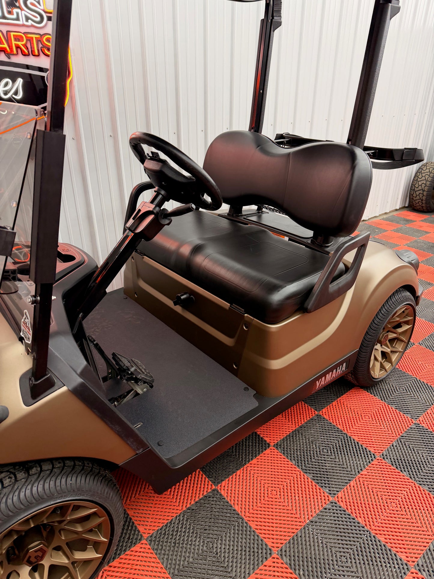 2022 Yamaha Gas EFI(Matte Gold & Street Legal Kit)