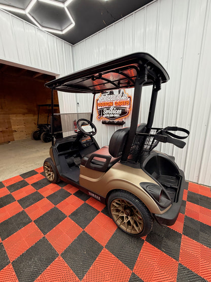 2022 Yamaha Gas EFI(Matte Gold & Street Legal Kit)